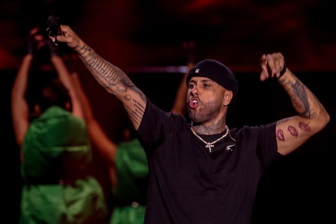 Archivo - Arxiu - El cantant Nicky Jam en  imatge d'arxiu. 