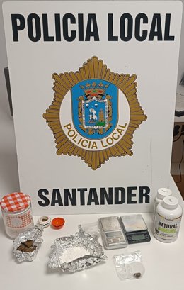 Sustancias y objetos incautados.