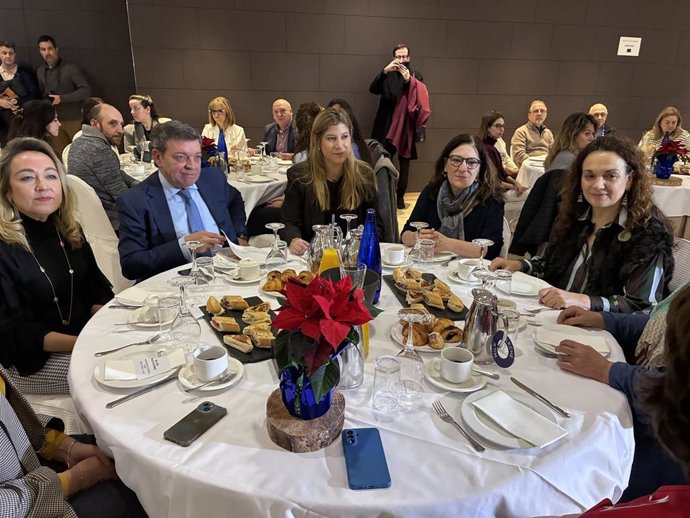 Luis Miguel González Gago, durante la jornada celebrada hoy en Valladolid.
