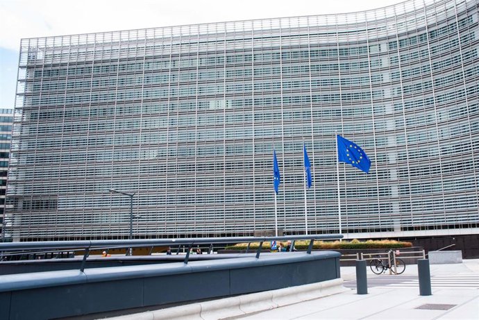 Archivo - Sede de la Comisión Europea en Bruselas.