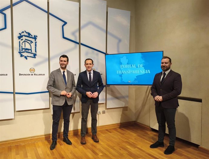 Presentación del nuevo portal de transparencia de la Diputación de Valladolid.