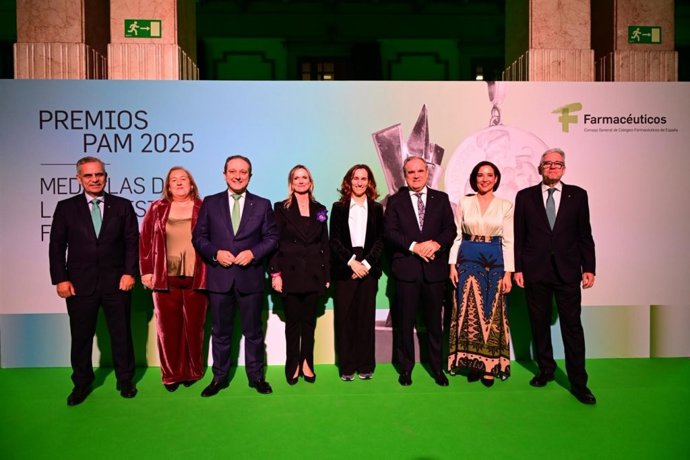 Imagem da cerimônia de entrega de prêmios.