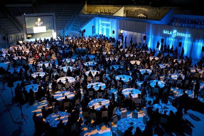 Cena de gala de Expoquimia en 2025.
