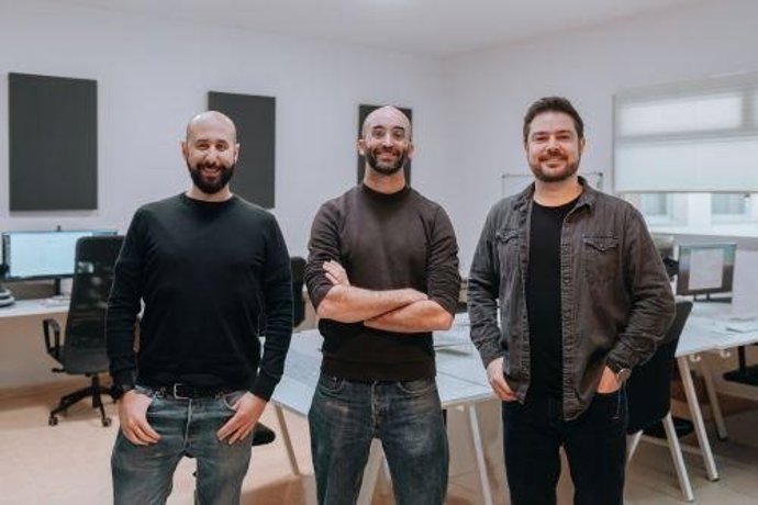 Los fundadores de Ramensoft Pau Ramon, Jordi Robert y Josep Jaume Rey.