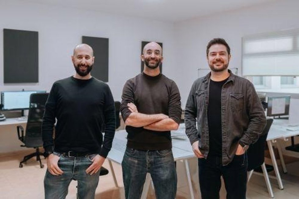 Los fundadores de Ramensoft Pau Ramon, Jordi Robert y Josep Jaume Rey.