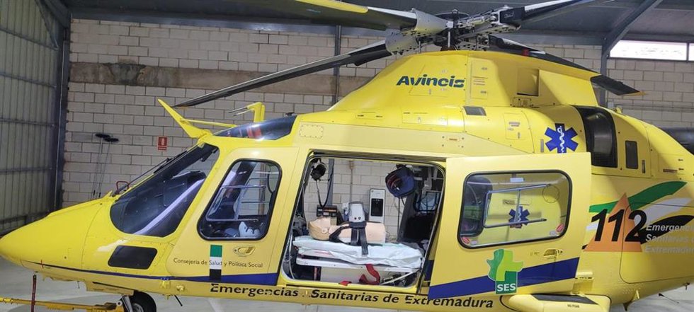 Archivo - Helicóptero del SES