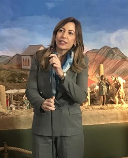 La alcaldesa de Zaragoza, Natalia Chueca
