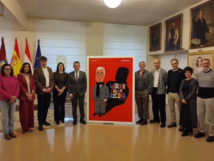 Presentación de la imagen del 'Año Rafael Azcona'