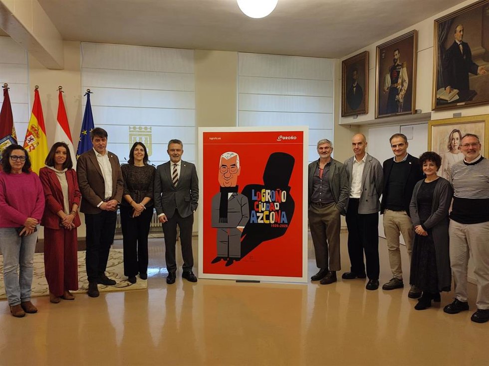 Presentación de la imagen del 'Año Rafael Azcona'