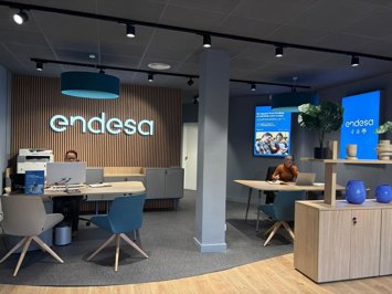Punto Endesa en Les Franqueses del Vallès (Barcelona).