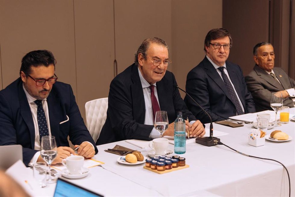 Rueda de prensa de la Mesa del Turismo.
