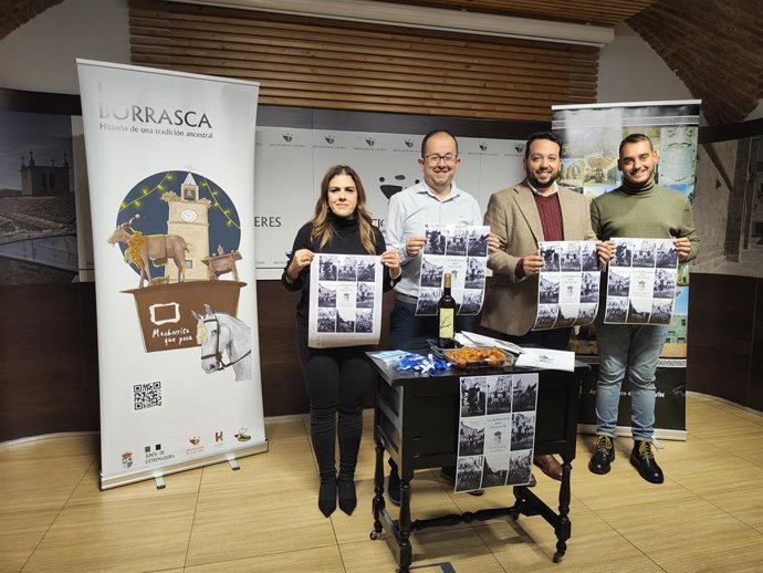 Presentación de la fiesta de La Borrasca de Ceclavín