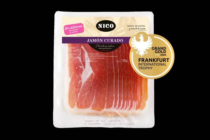 El jamón sin aditivos que conquista Europa; Nico Jamones logra el Gran Oro en Frankfurt 2026