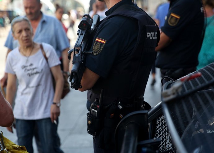 Archivo - Policía nacional