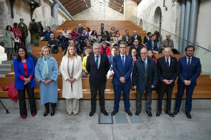 El alcalde de Sevilla, José Luis Sanz, en la inauguración de Encuentro de Fundaciones del 27.