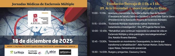 Las jornadas se celebran el jueves 18 en el Centro Ibercaja