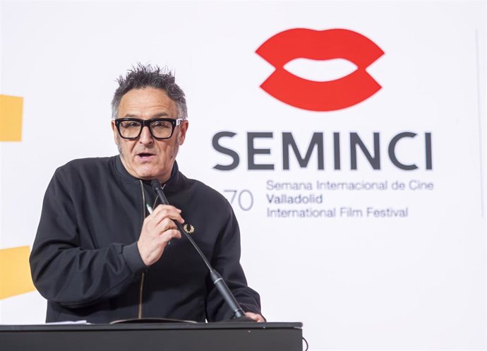 Archivo - El director de la Seminci, José Luis Cienfuegos, durante la lectura del palmarés de la 70ª edición de la SEMINCI, en el Salón de Espejos del Teatro Calderón, a 1 de noviembre de 2025, en Valladolid, Castilla y León (España). 