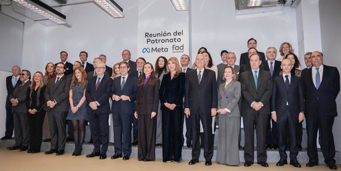 La Reina Letizia preside el Patronato de Fad Juventud, en Madrid a 16 de diciembre de 2025