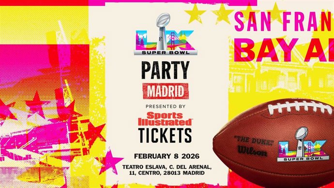 La NFL organizará una 'watch party' para ver la LX Super Bowl en Madrid.