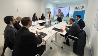 La jornada de trabajo organizada por la Oficina Andaluza contra el Fraude y la Corrupción (OAAF), en la que la Federación Andaluza de Municipios y Provincias (FAMP) ha estado presente.