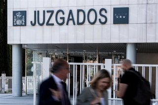 Archivo - Fachada de los Juzgados de Plaza de Castilla, a 5 de junio de 2025, en Madrid (España). 
