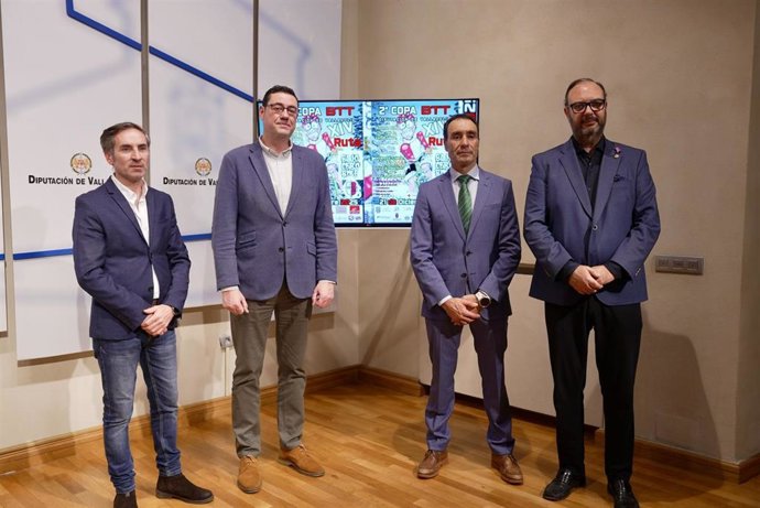 Presentación de la la XVI edición de Bajo Cero Bike de Tudela de Duero en la Diputación de Valladolid.