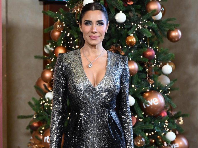 Pilar Rubio durante la presentación de la programación navideña de RTVE, en el Teatro Real de Madrid