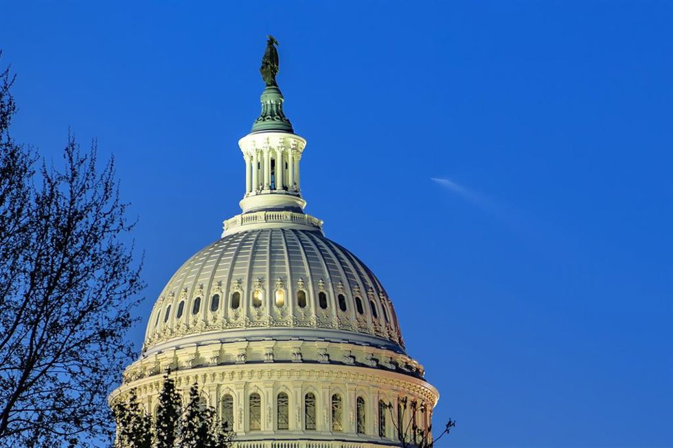 Archivo - Imagen del Capitolio en Washington (Estados Unidos).