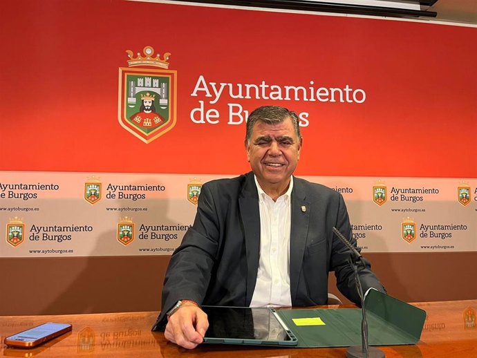 Juan Manuel Manso durante la rueda de prensa.