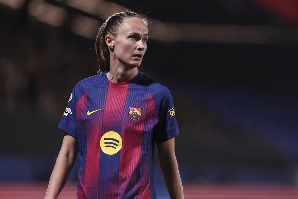 La futbolista del Bara Femení Caroline Graham Hansen 