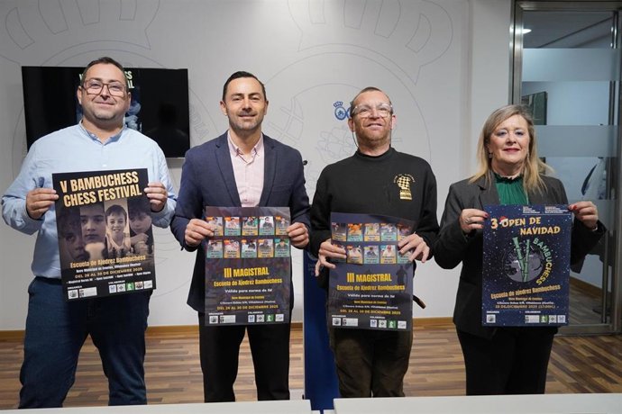 Presentación del Festival Bambuchess de ajedrez de Villablanca.