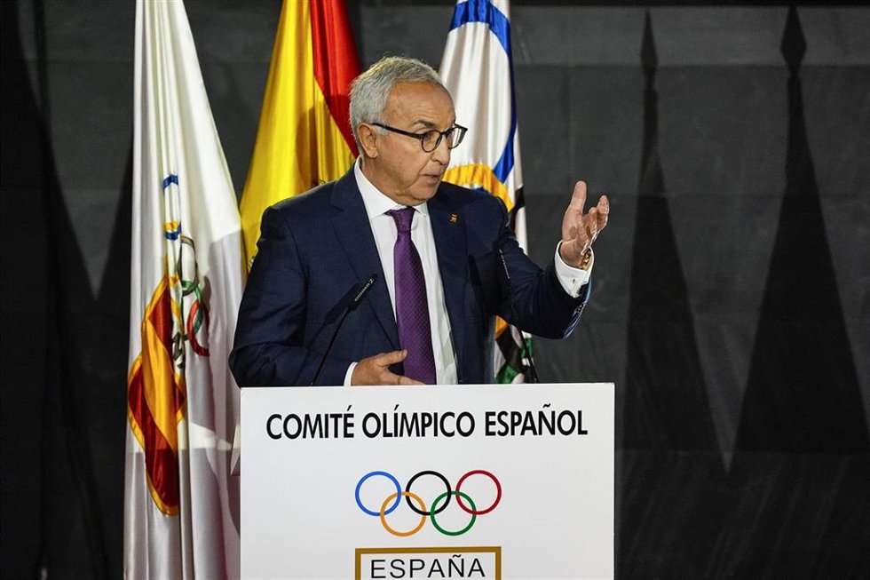 Archivo - El presidente del Comité Olímpico Español (COE), Alejandro Blanco, durante la Gala del año pasado.