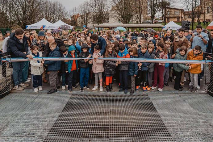 Acto de reapertura del Puente de los Ingleses