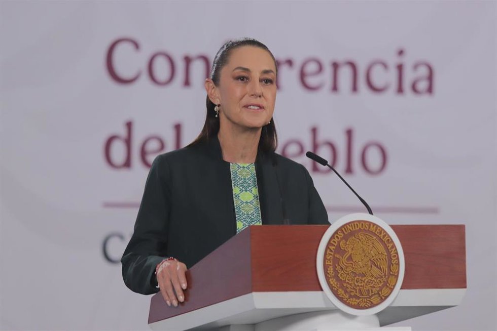 Claudia Sheinbaum, presidenta de México.