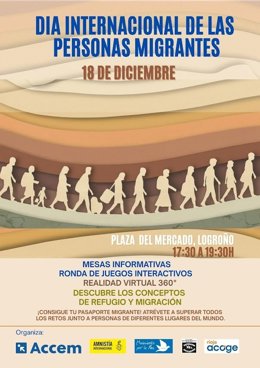 Logroño celebra esta semana con diferentes actividades el Día Internacional de las Personas Migrantes
