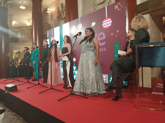 Presentación de la parrilla de RTVE para la Navidad 2025/2026