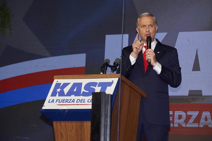 El presidente electo de Chile, José Antonio Kast.