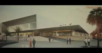 El anteproyecto 'Trencadís', diseño ganador para el futuro Palacio de Congresos de Elche