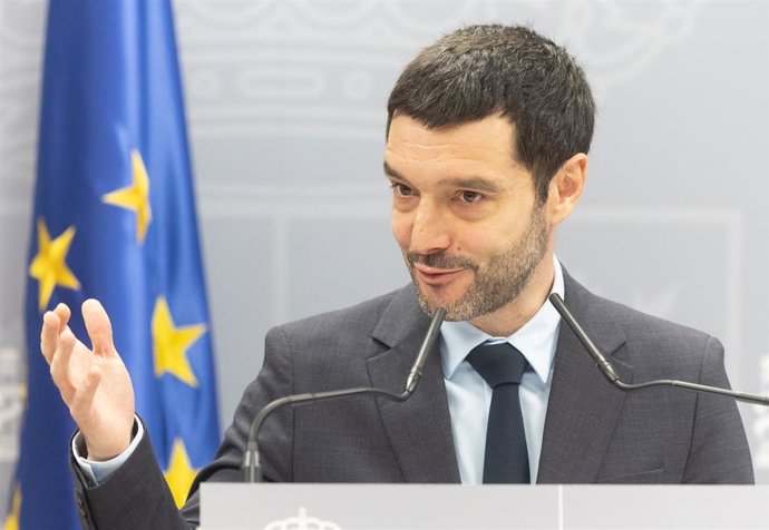 El ministro de Derechos Sociales, Consumo y Agenda 2030, Pablo Bustinduy, en imagen de archivo.