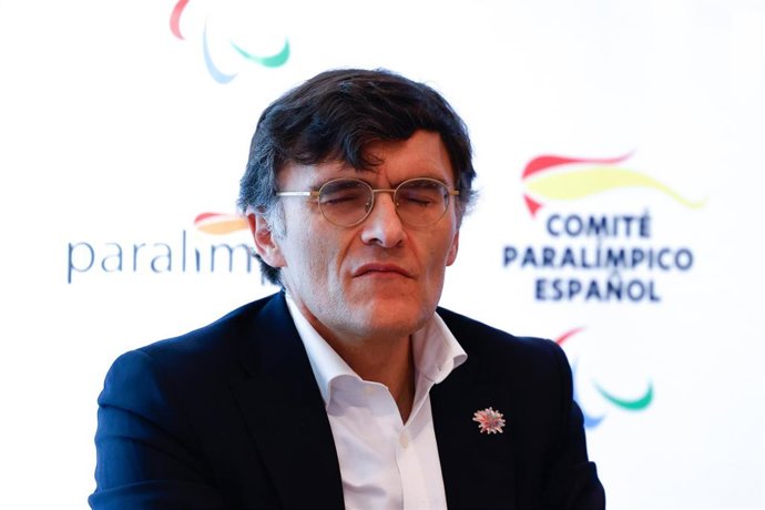 Archivo - Alberto Durán, presidente del Comité Paralímpico Español.