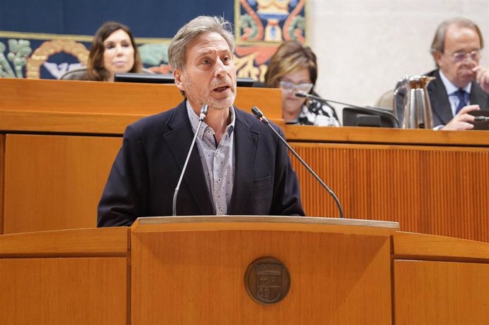 Archivo - El portavoz de CHA, José Luis Soro.