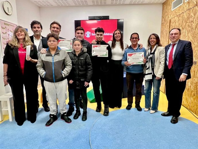La consejera de Inclusión Social, Juventud, Familias e Igualdad, Loles López, durante el acto conmemorativo del V aniversario del Centro de Recursos para la Infancia y la Adolescencia de la entidad Save the Children.