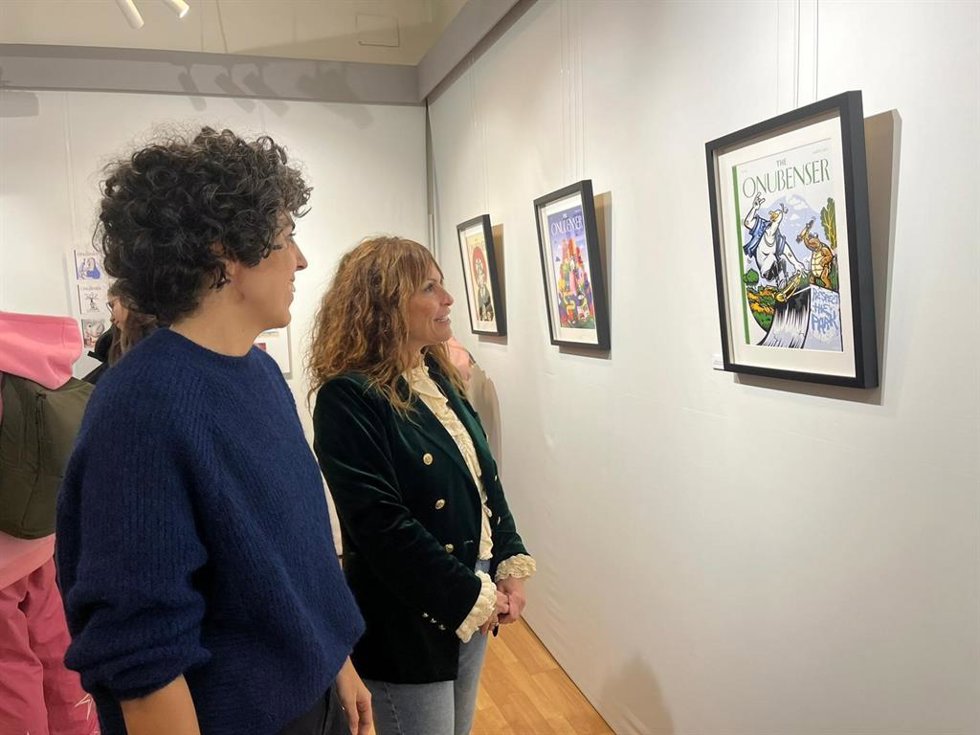 Inauguración de la exposición 'The Onubenser'.