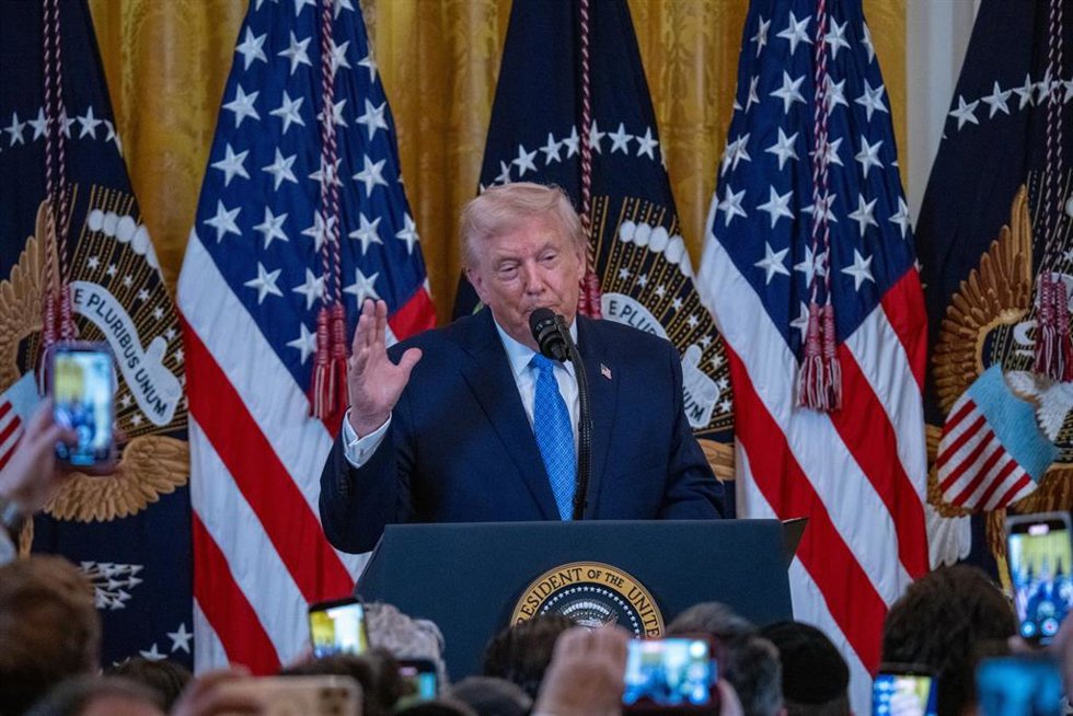 El presidente de EEUU, Donald Trump