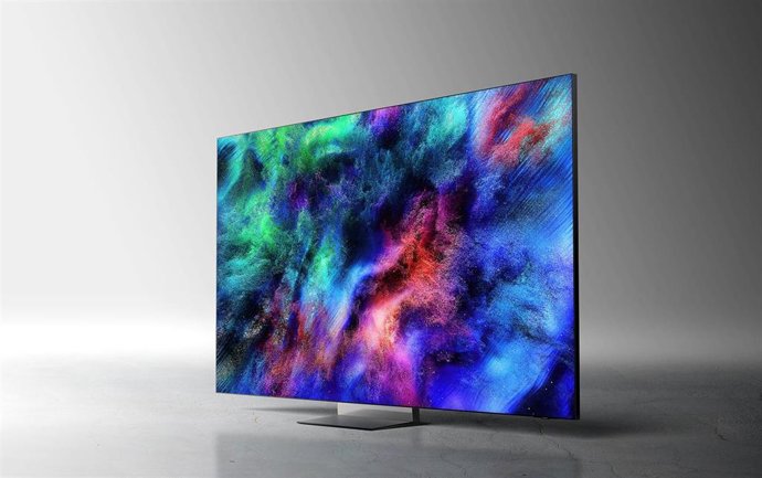 Nuevo televisor con tecnología Micro RGB de Samsung para 2026.