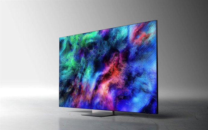 A nova TV Micro RGB da Samsung para 2026.