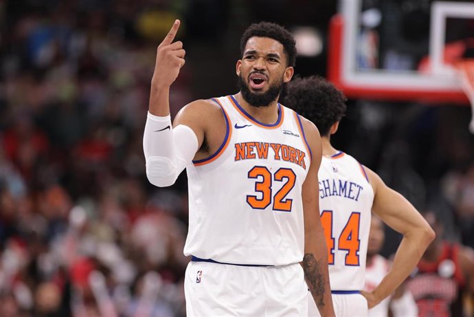 Archivo - El jugador de los New York Knicks 