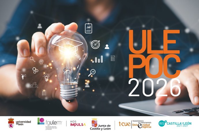 Cartel de la convocatoria 2026 de ULE-POC para la realización de Pruebas de Concepto.