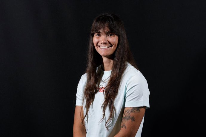 Archivo - Sara Ouzande pose for portrait during the Desayunos Deportivos Europa Press with Javier Hernanz, President of the Royal Spanish Canoe Federation, at Camilo Jose Cela University on October 22, 2025 in Madrid, Spain.