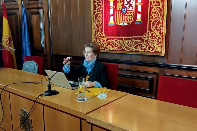 La delegada territorial de la Agencia Estatal de Meteorología en Navarra, Paloma Castro